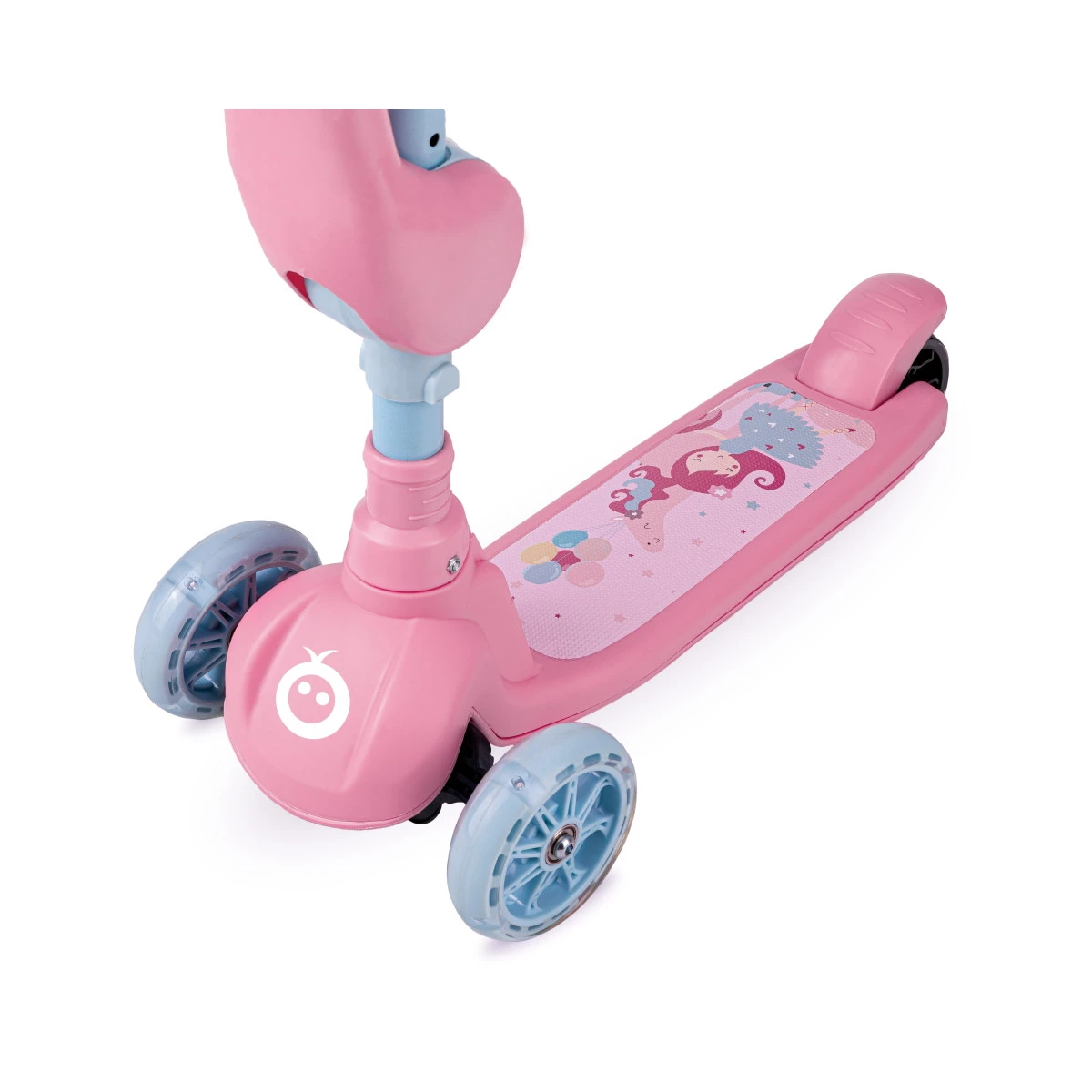 Momi Kiuru Pink 2-in-1 Step/Loopfiets HUBA00034 9 Momi Kiuru Pink 2-in-1 Step/Loopfiets HUBA00034 - Afbeelding 7