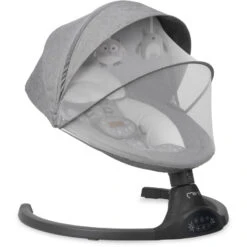 Momi Lami Dark Grey Elektrische Babyschommel BULE00022 -Dirkje || Jollein || bébé-jou Verkoopwinkel momi lami dark grey elektrische babyschommel bule00022.4