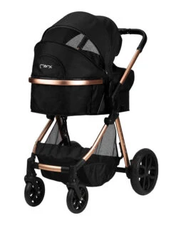 Momi Limuru Black 2-in-1 Combi Kinderwagen WOSP00029 -Dirkje || Jollein || bébé-jou Verkoopwinkel momi limuru black 2 in 1 combi kinderwagen wosp00029 9