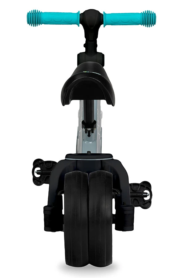 Momi Loris Grey/Turquoise 4-in-1 Ride-On Loopfiets ROBI00041 5 Momi Loris Grey/Turquoise 4-in-1 Ride-On Loopfiets ROBI00041 - Afbeelding 3