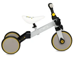 Momi Loris Grey/Yellow 4-in-1 Ride-On Loopfiets ROBI00040 -Dirkje || Jollein || bébé-jou Verkoopwinkel momi loris grey yellow 4 in 1 ride on loopfiets robi00040 2 1