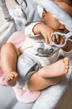 Momi Luis Grey Bouncer Wipstoel BULE00018 -Dirkje || Jollein || bébé-jou Verkoopwinkel momi luis pink bouncer wipstoel bule00016 02 1