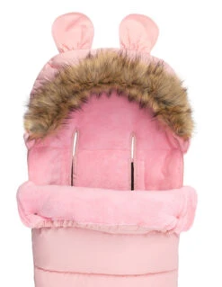 Momi Pink Universele Voetenzak AKCE00033 -Dirkje || Jollein || bébé-jou Verkoopwinkel momi pink universele voetenzak akce00033 2