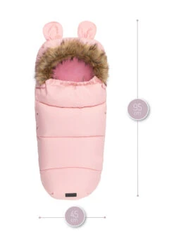 Momi Pink Universele Voetenzak AKCE00033 -Dirkje || Jollein || bébé-jou Verkoopwinkel momi pink universele voetenzak akce00033 8