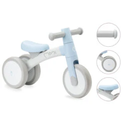 Momi Tedi Light Blue Mini Bike Loopfiets ROBI00037 -Dirkje || Jollein || bébé-jou Verkoopwinkel momi tedi light blue mini bike loopfiets robi00037 5