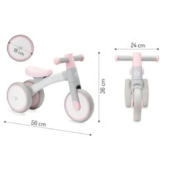 Momi Tedi Pink Mini Bike Loopfiets ROBI00036 -Dirkje || Jollein || bébé-jou Verkoopwinkel momi tedi pink mini bike loopfiets robi00036 6