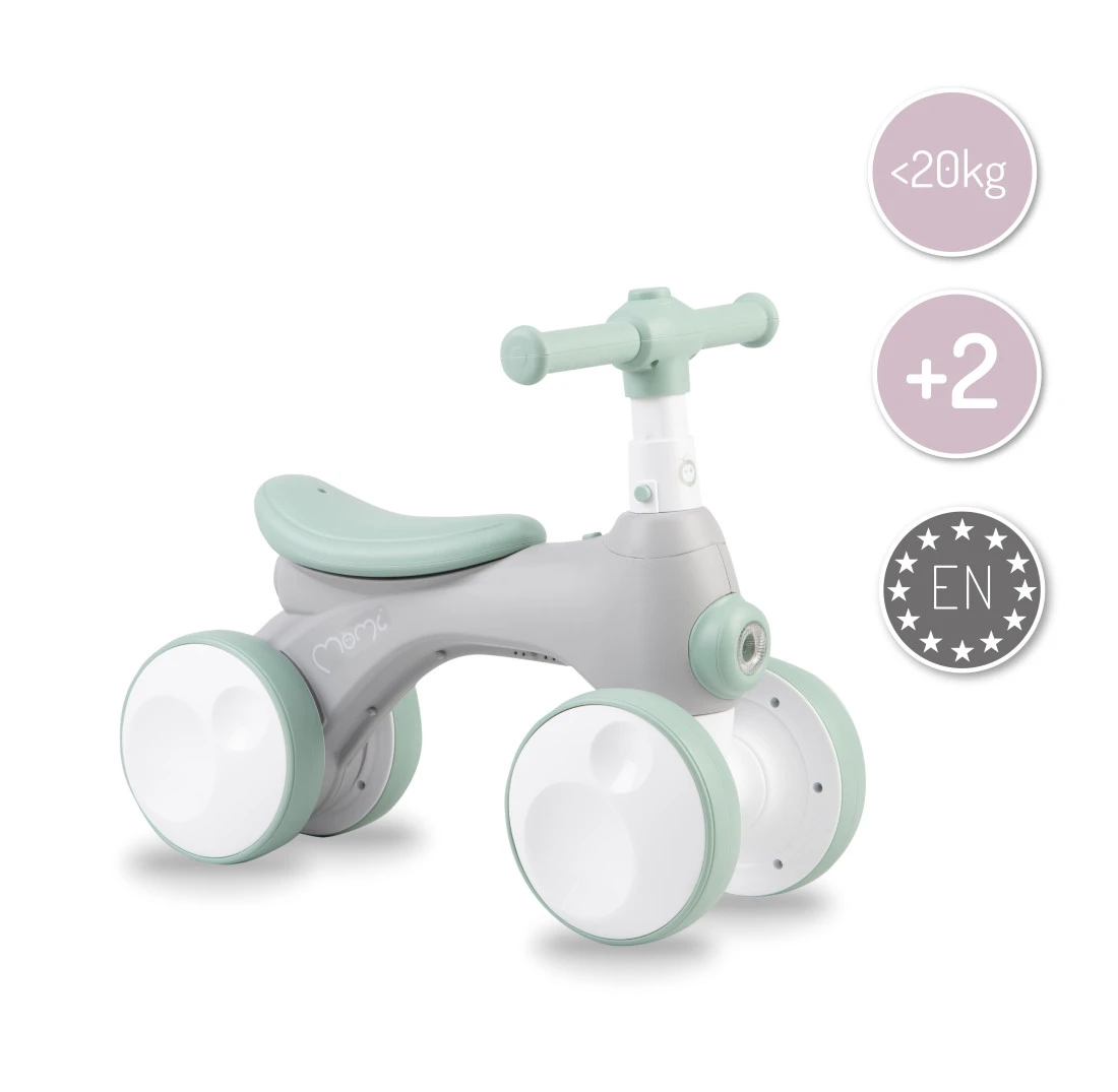 Momi Tobis Grey Ride-On Bubbles Loopfiets ROBI00043 10 Momi Tobis Grey Ride-On Bubbles Loopfiets ROBI00043 - Afbeelding 8
