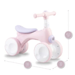 Momi Tobis Pink Ride-On Bubbles Loopfiets ROBI00042 25 Momi Tobis Pink Ride-On Bubbles Loopfiets ROBI00042 -Dirkje || Jollein || bébé-jou Verkoopwinkel momi tobis pink ride on bubbles loopfiets robi00042 10