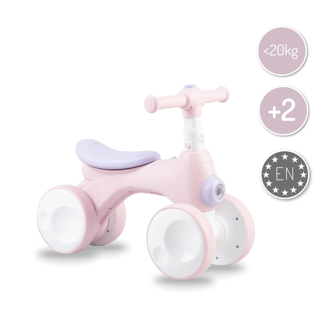 Momi Tobis Pink Ride-On Bubbles Loopfiets ROBI00042 10 Momi Tobis Pink Ride-On Bubbles Loopfiets ROBI00042 - Afbeelding 8