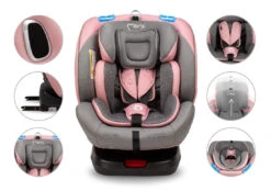 Momi Tordi Roze Isofix 360° 0-36 Kg Autostoel FOSA00018 -Dirkje || Jollein || bébé-jou Verkoopwinkel momi tordi roze isofix 360 0 36 kg autostoel fosa00018 12