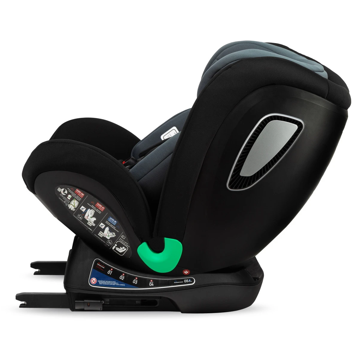 Momi Urso Black 40-150 Cm I-Size Autostoel FOSA00022 5 Momi Urso Black 40-150 Cm I-Size Autostoel FOSA00022 - Afbeelding 3