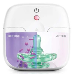 Munchkin Mini Kubus Speensterilisator 051849 -Dirkje || Jollein || bébé-jou Verkoopwinkel munchkin mini kubus sterilisator 1