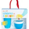 Munchkin Nibbles & Giggles Blue Gift Set 051877 1 Munchkin Nibbles & Giggles Blue Gift Set 051877 -Dirkje || Jollein || bébé-jou Verkoopwinkel munchkin nibbles giggles blue gift set 051877 1