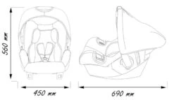 Nania Beone Universal Access Grey 0-13 Kg Autostoel ET572186X1 -Dirkje || Jollein || bébé-jou Verkoopwinkel nania beone universal access grey 0 13 kg autostoel et572186x1 7