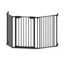 Noma Zwart 5-Delige Kamerverdeler En Traphek Veiligheidshek 94238 -Dirkje || Jollein || bébé-jou Verkoopwinkel noma zwart 5 delige kamerverdeler en traphek veiligheidshek 94238 2