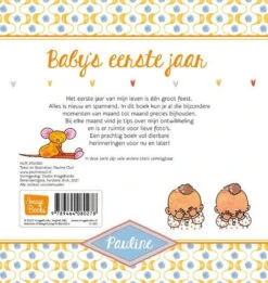 Pauline Oud Baby's Eerste Jaar Dagboek -Dirkje || Jollein || bébé-jou Verkoopwinkel pauline oud babys eerste jaar dagboek 2
