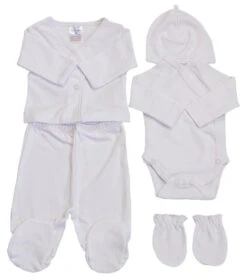 Petit Villain 5-delig Wit Prematuur Giftset