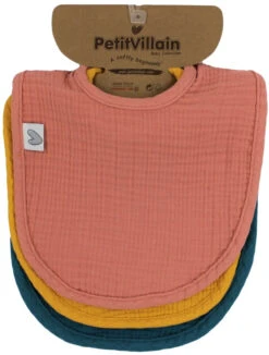 Petit Villain Hydrofiel Okergeel/Oudroze/Petrol 3 Stuks Slabber 6 Petit Villain Hydrofiel Okergeel/Oudroze/Petrol 3 Stuks Slabber -Dirkje || Jollein || bébé-jou Verkoopwinkel petit villain hydrofiel okergeel oudroze petrol 3 stuks slabber 2