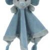 Petit Villain Olifant Blauw Knuffeldoekje -Dirkje || Jollein || bébé-jou Verkoopwinkel petit villain olifant blauw knuffeldoekje 1