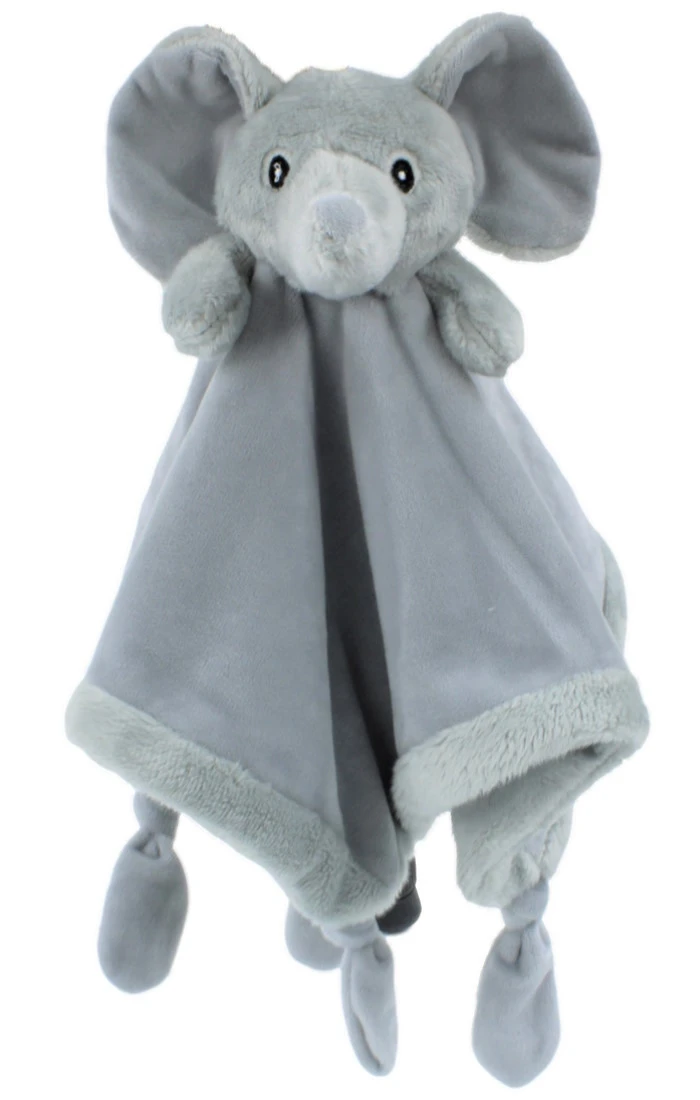 Petit Villain Olifant Grijs Knuffeldoekje 3 Petit Villain Olifant Grijs Knuffeldoekje