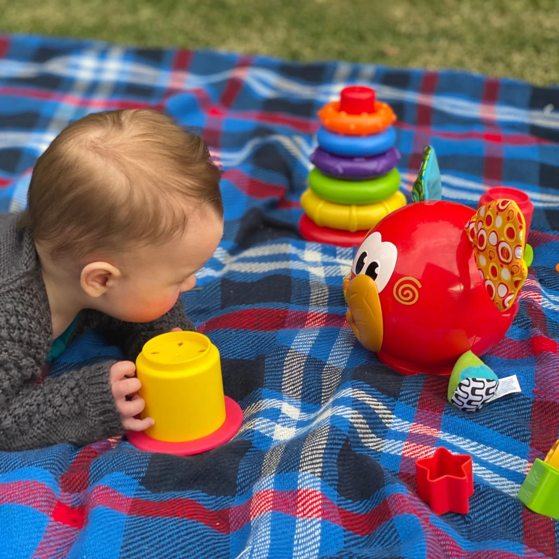 Playgro Clever Me Stack, Nest & Sort Giftset P4088282 - Afbeelding 9