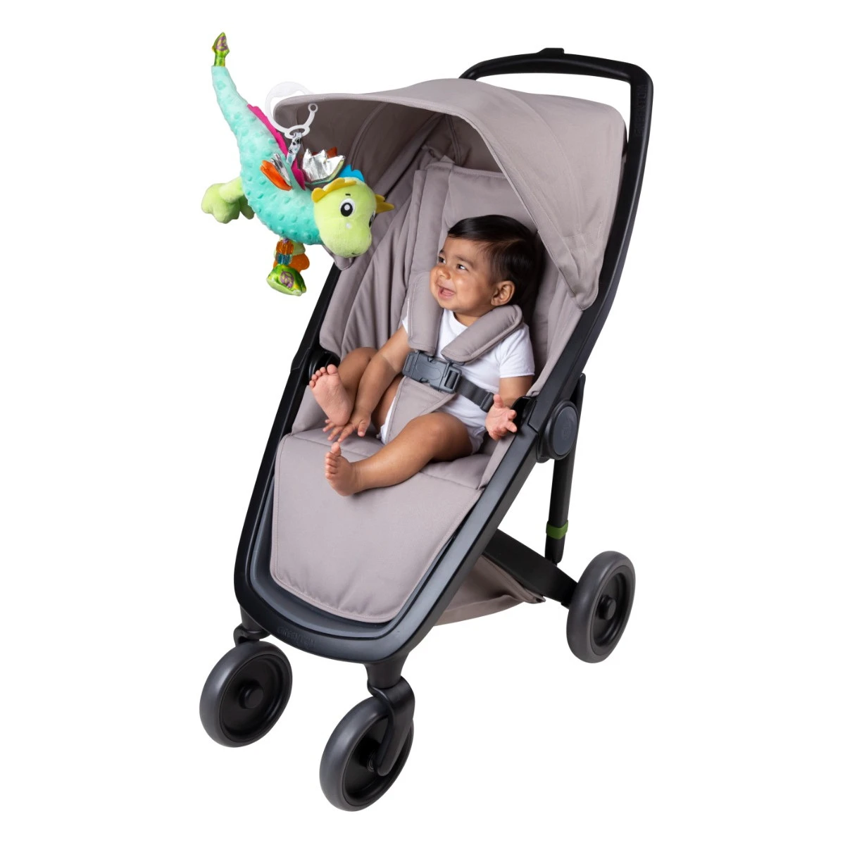 Playgro Sensory Friends Dusty Dragon Buggyspeeltje P0188473 4 Playgro Sensory Friends Dusty Dragon Buggyspeeltje P0188473 - Afbeelding 2