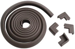 Prince Lionheart Impactabsorberend Schuimrubber Bruin + 4 Stuks Hoekbeschermers 0091