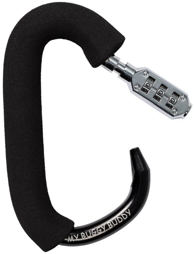 My Buggy Buddy Clip Of Tassenhaak Met Cijferslot MBBLOCK - Afbeelding 2
