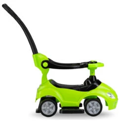QKids Lolo Lime Green 2-in-1 Ride-on Loopauto QKIDS00007 -Dirkje || Jollein || bébé-jou Verkoopwinkel qkids lolo lime green 2 in 1 ride on loopauto qkids00007 2