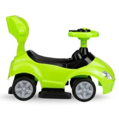 QKids Lolo Lime Green 2-in-1 Ride-on Loopauto QKIDS00007 -Dirkje || Jollein || bébé-jou Verkoopwinkel qkids lolo lime green 2 in 1 ride on loopauto qkids00007 3