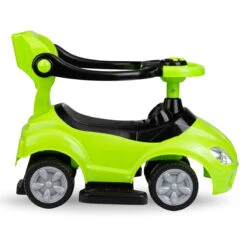 QKids Lolo Lime Green 2-in-1 Ride-on Loopauto QKIDS00007 -Dirkje || Jollein || bébé-jou Verkoopwinkel qkids lolo lime green 2 in 1 ride on loopauto qkids00007 4