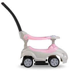 QKids Lolo Pink 2-in-1 Ride-on Loopauto QKIDS00006 -Dirkje || Jollein || bébé-jou Verkoopwinkel qkids lolo pink 2 in 1 ride on loopauto qkids00006 2