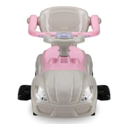 QKids Lolo Pink 2-in-1 Ride-on Loopauto QKIDS00006 -Dirkje || Jollein || bébé-jou Verkoopwinkel qkids lolo pink 2 in 1 ride on loopauto qkids00006 5