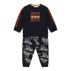 Dirkje Superior Dino Navy Maat 68 2-delige Set S48591-31 W23