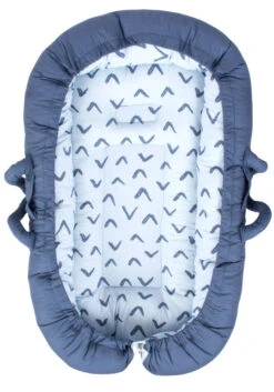 Sevibaby Blue Reflux Multifunctioneel Draagbaar Babynest 275-154 -Dirkje || Jollein || bébé-jou Verkoopwinkel sevibaby blue reflux multifunctioneel draagbaar babynest 275 154 3