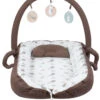 Sevibaby Brown Multifunctioneel Draagbaar Babynest 276-149 -Dirkje || Jollein || bébé-jou Verkoopwinkel sevibaby brown multifunctioneel draagbaar babynest 276 149 1