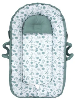 Sevibaby Green Multifunctioneel Draagbaar Babynest 276-92 -Dirkje || Jollein || bébé-jou Verkoopwinkel sevibaby green multifunctioneel draagbaar babynest 276 92 3