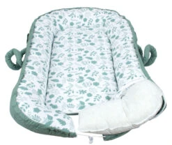 Sevibaby Green Multifunctioneel Draagbaar Babynest 276-92 -Dirkje || Jollein || bébé-jou Verkoopwinkel sevibaby green multifunctioneel draagbaar babynest 276 92 4