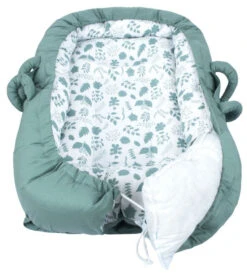 Sevibaby Green Reflux Multifunctioneel Draagbaar Babynest 275-92 -Dirkje || Jollein || bébé-jou Verkoopwinkel sevibaby green reflux multifunctioneel draagbaar babynest 275 92 4