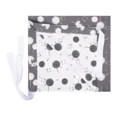 Sevibaby Grey Dandelion Baby Hangmatje 576-90 -Dirkje || Jollein || bébé-jou Verkoopwinkel sevibaby grey dandelion baby hangmatje 3