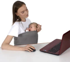 Sevibaby Grijs Skin To Skin Top 573-13 -Dirkje || Jollein || bébé-jou Verkoopwinkel sevibaby grijs skin to skin top 573 13 3