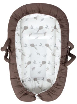 Sevibaby Brown Reflux Multifunctioneel Draagbaar Babynest 275-149 -Dirkje || Jollein || bébé-jou Verkoopwinkel sevibaby nougat reflux multifunctioneel draagbaar babynest 275 149 3 1