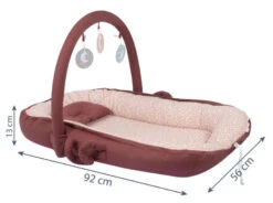 Sevibaby Pink Multifunctioneel Draagbaar Babynest 276-153 -Dirkje || Jollein || bébé-jou Verkoopwinkel sevibaby pink multifunctioneel draagbaar babynest 276 153 5 1920x1920