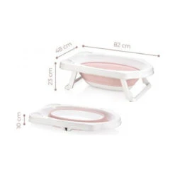 Sevibaby Grijs 3-delige Opvouwbare Badset 368-13 -Dirkje || Jollein || bébé-jou Verkoopwinkel sevibaby roze opvouwbaar badje 365 2 .3 3