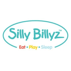 Silly Billyz Towel Navy Messy Eater Slab 18776 -Dirkje || Jollein || bébé-jou Verkoopwinkel sillybillyz logo 1 1