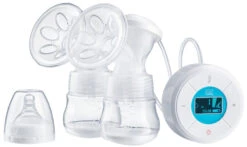 SisiBaby Naturell Dubbele Elektrische Borstkolf SBC-100D