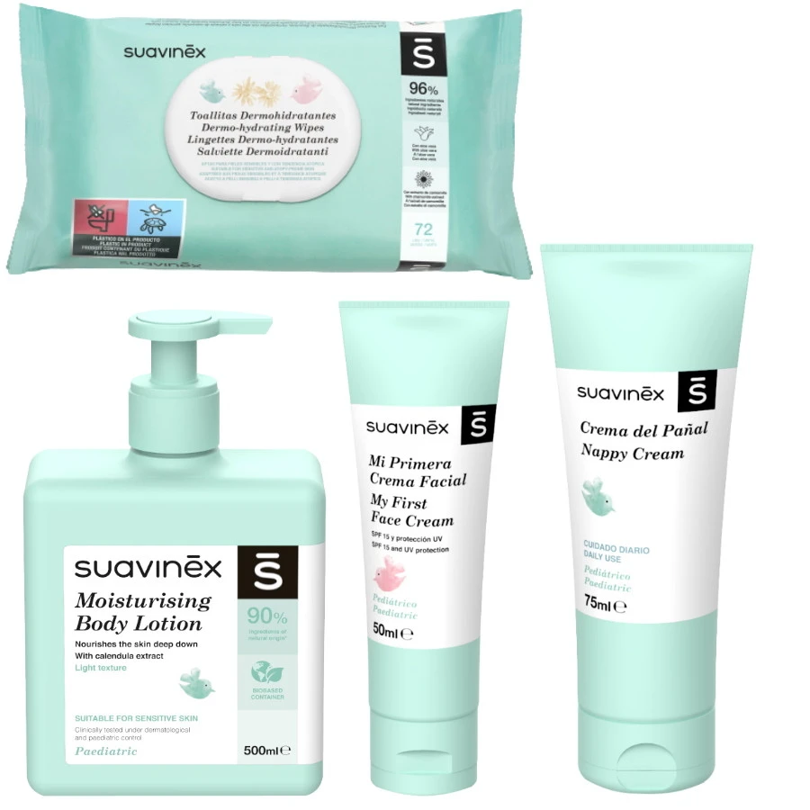 Suavinex 500ml Baby's Eerste Skincare Set SXSSET901761 3 Suavinex 500ml Baby's Eerste Skincare Set SXSSET901761