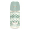 Suavinex Bonhomia Feather Green 240 Ml Glazen Fles SXSBX5079822 -Dirkje || Jollein || bébé-jou Verkoopwinkel suavinex bonhomia feather green 240 ml glazen fles sxsbx5079822
