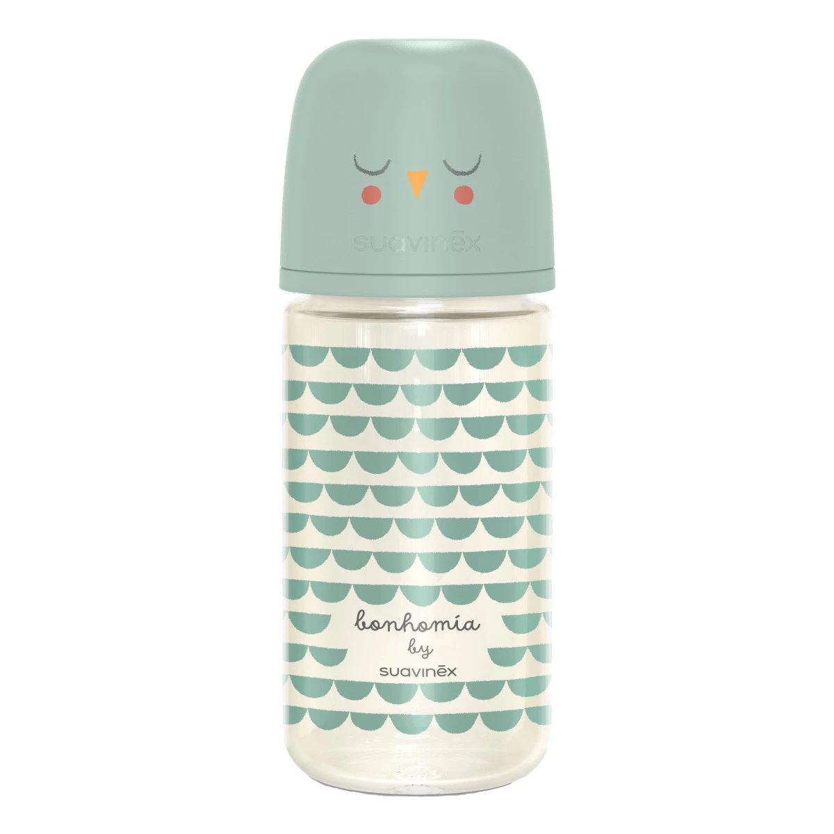 Suavinex Bonhomia Feather Green 240 Ml Glazen Fles SXSBX5079822 3 Suavinex Bonhomia Feather Green 240 Ml Glazen Fles SXSBX5079822
