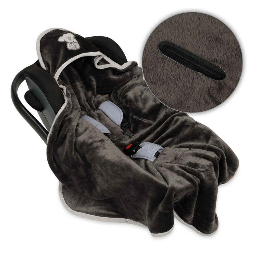 Babymatex Koala Grijs 95x95 Cm Microvezel Wikkeldeken Voor Autostoel TB0149_45 7 Babymatex Koala Grijs 95x95 Cm Microvezel Wikkeldeken Voor Autostoel TB0149_45 - Afbeelding 5